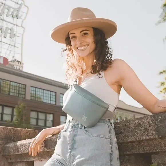 GOT BAG Hip Bag sport bag belt bag fanny pack Recycled Plastic Reef NWT - Vegan - Picture 4 of 15